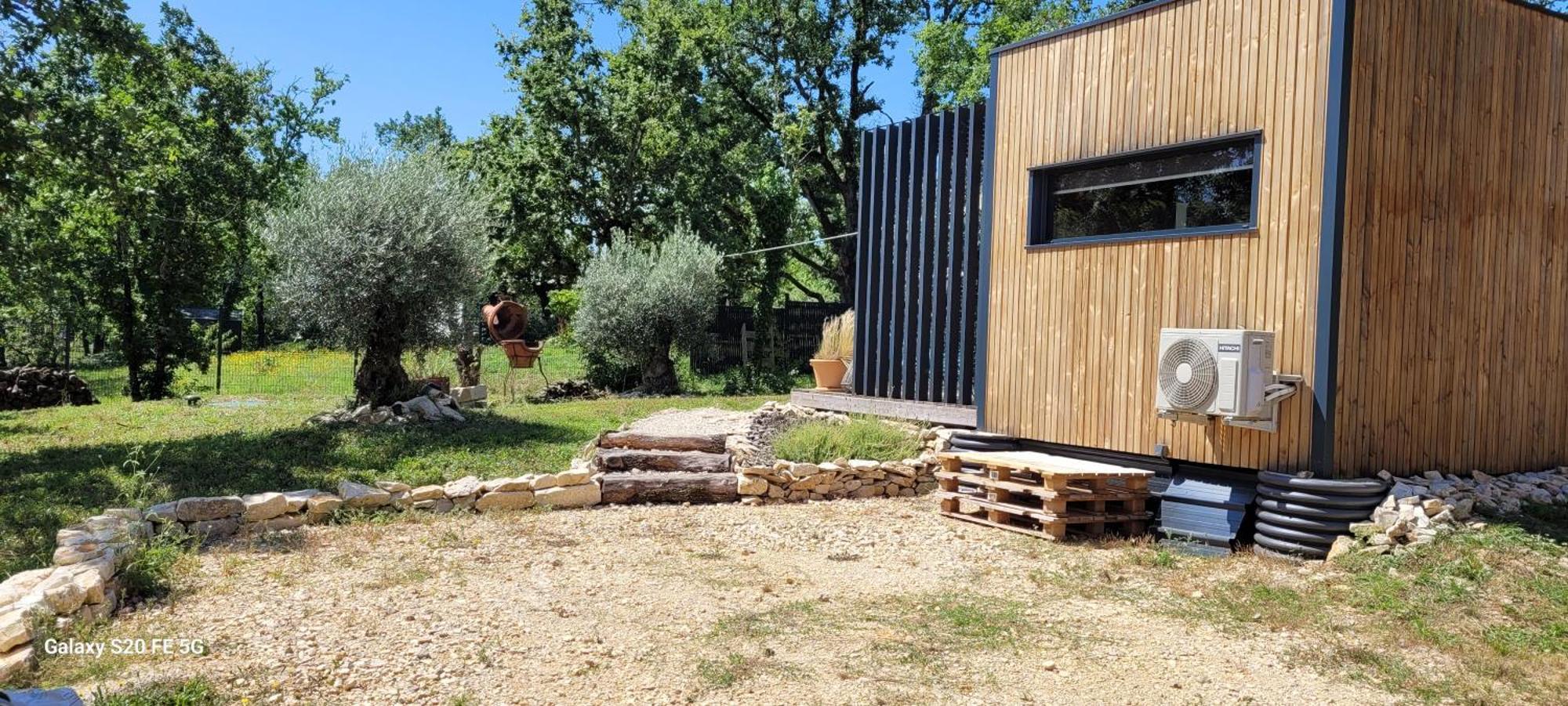 Tiny House Sud Du Lot Villa Le Montat Exterior foto